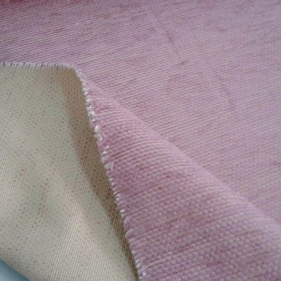 Misto cotone cinigliato - rosa e beige