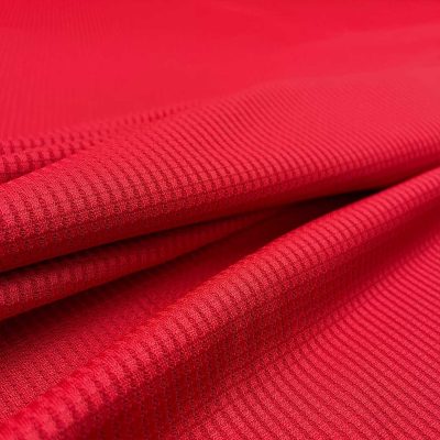 Maglina a coste rosso lampone 2