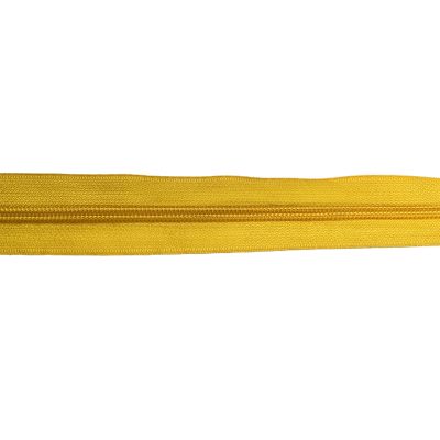 Cerniera lampo multiuso da 5 mm di plastica gialla 1