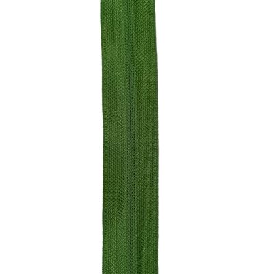 Cerniera lampo multiuso da 5 mm di plastica verde 1