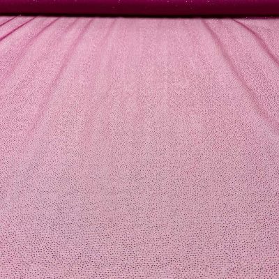 Tulle glitterato magenta 3