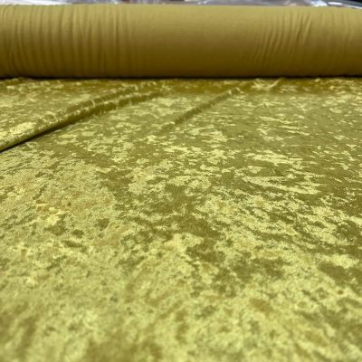 Ciniglia cangiante giallo verdastro 4