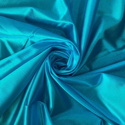 Tessuto elasticizzato effetto maglina turchese 2