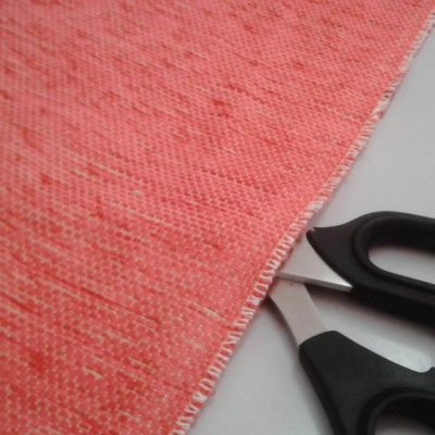 Tessuto per rivestimento in misto cotone cinigliato - rosa2