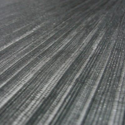 Velo per tendaggi motivo a righe brillanti- nero Alt.300 cm