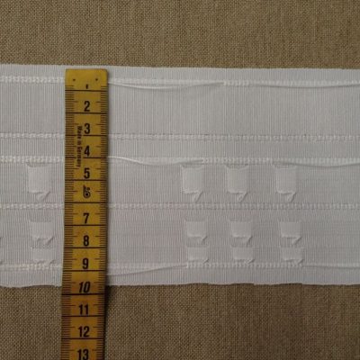 Nastro arricciatenda a tre tasche - bianco2