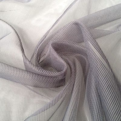 Tessuto tendaggio ad effetto retina - grigio