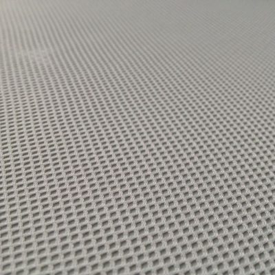 Tessuto per abiti a rete in maglina - bianco2