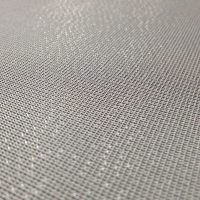 Tendaggio argentato brillante - grigio Alt.335 cm