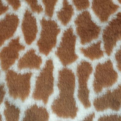 Pelliccetta a pelo corto fantasia giraffa Alt.155 cm
