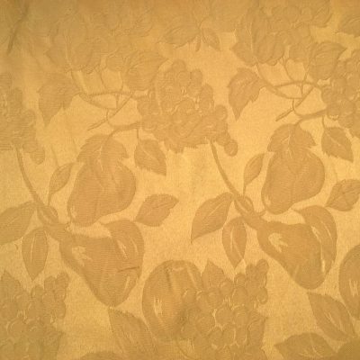 280cm Tovagliato motivo foglie - oro