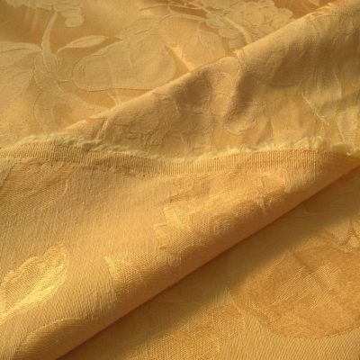 280cm Tovagliato motivo foglie - oro