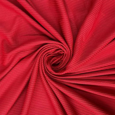 Maglina a coste rosso lampone 1