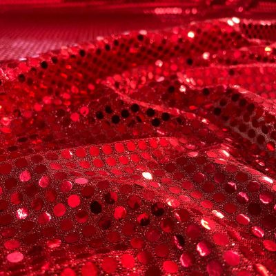 Maglina elastica con paillettes pois grandi 4