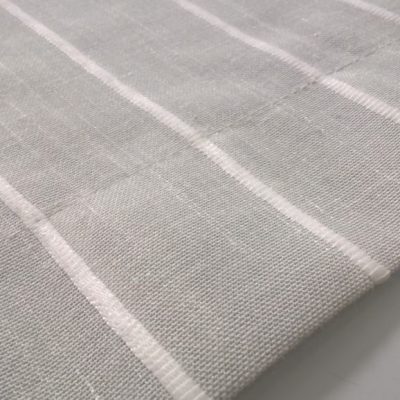 Tendina con righe orizzontali - grigio Largh.45/60/90cm