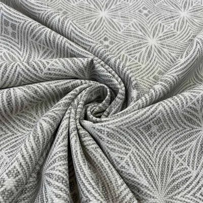 Tessuto con fantasia greca oro blu 1