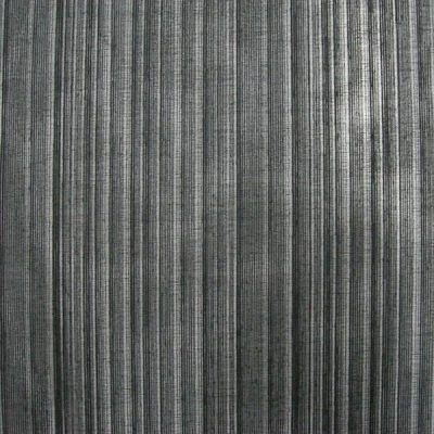 Tessuto velo per tendaggi motivo a righe brillanti- nero