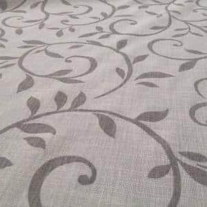 Tessuto tendaggio motivo floreale 1
