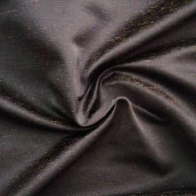 Tessuto per rivestimento in misto cotone cinigliato - marrone