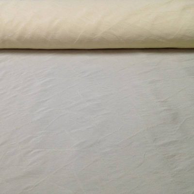 Tessuto per tende ad effetto stropicciato - giallo chiaro 1