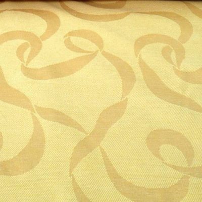 Tessuto per arredo e rivestimento a fantasia astratta -giallo