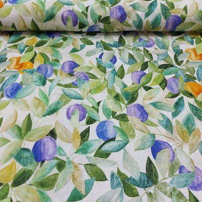 Tessuto tovagliato Bottaro fantasia frutta 3