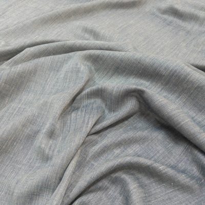Tessuto per tende melange grigio azzurro 4