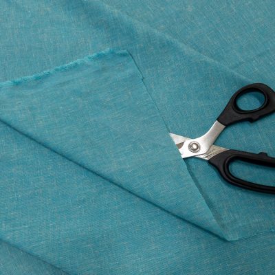 Tessuto per tende verde acqua beige grigiastro 4