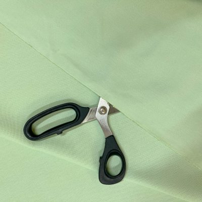 Tessuto per tende ignifugo verde pastello 4