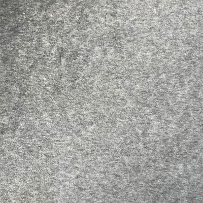 Jersey effetto ciniglia grigio chiaro 3