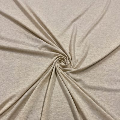 Maglina bielastica di cotone ecr&ugrave; chiaro melangiato 4