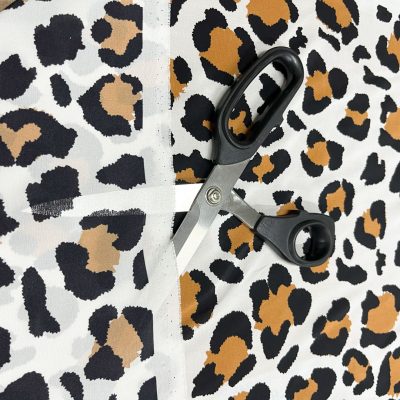 Tessuto in seta maculato in made in italy 2