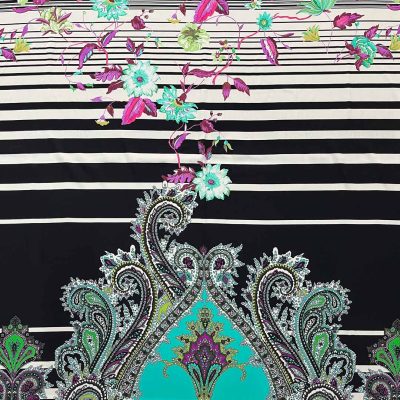 Scampolo di alta moda made in italy in raso di seta 3