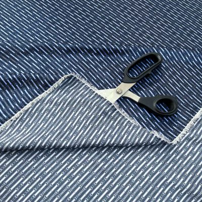 Raso di pura sete alla moda fantasia geometrica collezione korpo 5