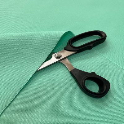 Tessuto arredo misto cotone antimacchia verde tiffany 3