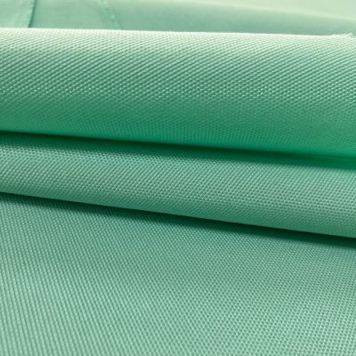 Tessuto arredo misto cotone antimacchia verde tiffany 1