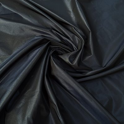 Taffet&agrave; di pura seta made in italy blu notte 1