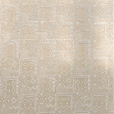 Tessuto da arredo misto cotone motivo geometrico tortora 1