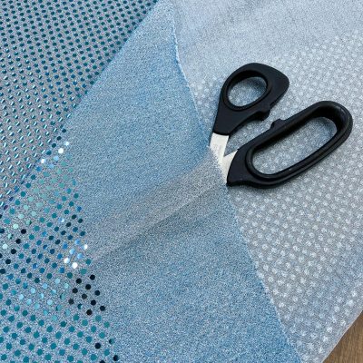 Maglina elastica con paillettes pois piccoli 8