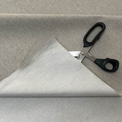 Tessuto multiuso semi idrorepellente tortora melangiato 1