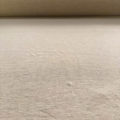 Maglina bielastica di cotone ecr&ugrave; chiaro melangiato 3