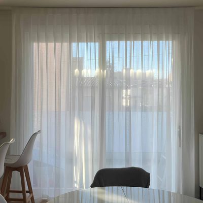 tendoni confezionati tessuto effetto lino