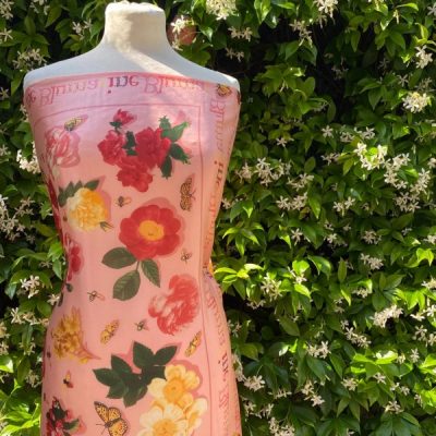 Chiffon pura seta Bluemarine alta moda made in italy 1