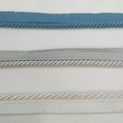 Cordoncino 6mm con fettuccia 15 mm - 3 varianti colore 6