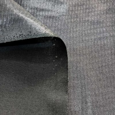 Fliselina termoadesiva in cotone nera 6