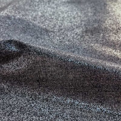 Fliselina termoadesiva pesante in cotone nera 2