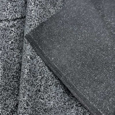 Fliselina termoadesiva pesante in cotone nera 1