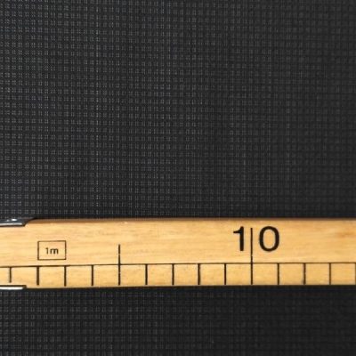 Fresco lana per abbigliamento minuscoli quadretti nero 3