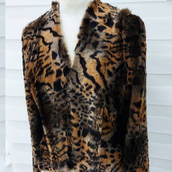 Pelliccia maculata leopardata Alt.160 cm - immagine 5