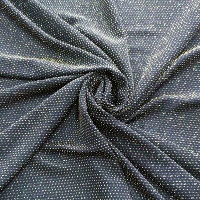 Maglina di lam&egrave; con inserti oro - nero Alt.145 cm